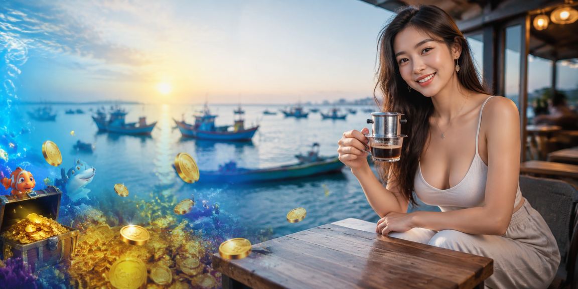 Người dùng tại Mũi Né thưởng cà phê và đặt cược trực tuyến trên điện thoại