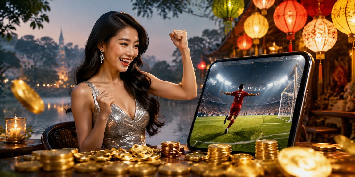 Không khí cá cược thể thao sôi nổi với màn hình hiển thị tỷ lệ kèo tại Việt Nam