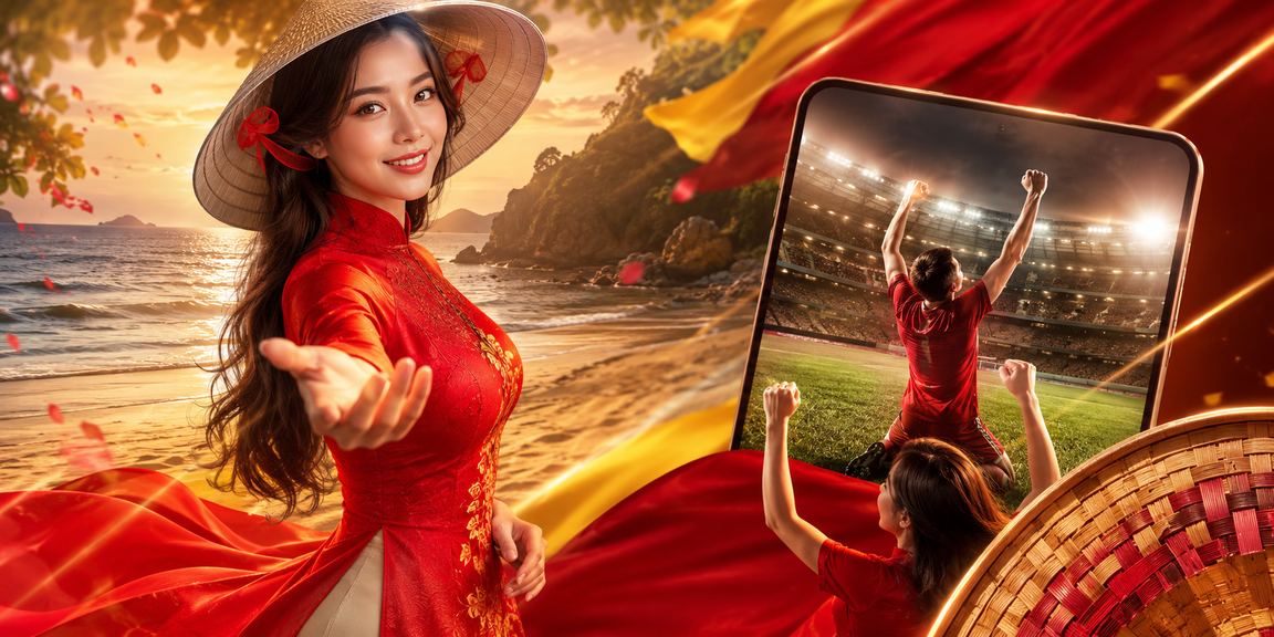 Người dùng Việt Nam theo dõi trận đấu bóng đá và đặt cược thể thao trực tuyến